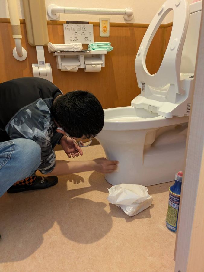 特別養護老人ホームの清掃